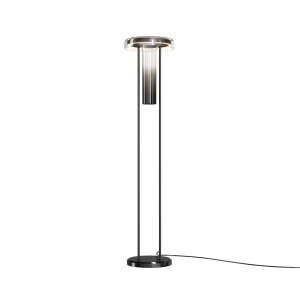 IKEBANA lampa podłogowa wazon szkło dymione cieniowane LED 24W 3000K MOD463FL-L24B3K