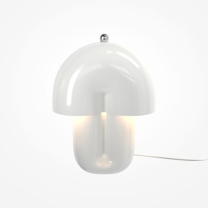 HOPE lampa stołowa ceramiczna biała LED 14W 3000K ściemnianie dotykowe MOD479TL-L14W3K