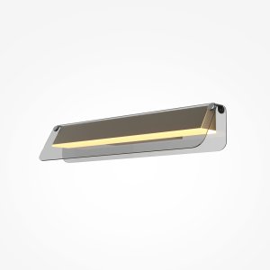 FLAT lampa ścienna szkło dymione LED 10W 3000K MOD296WL-L10BS3K