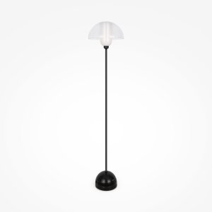 MEMORY lampa podłogowa czarna z podwójnym kloszem 1xE14 MOD177FL-01B