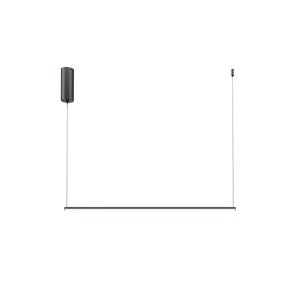 HALO minimalistyczna lampa wisząca czarna LED 10W 3000K 4000K MOD246PL-L16BK