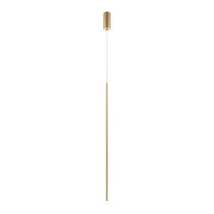 HALO minimalistyczna lampa wisząca złota LED 15W 2600K 3500K MOD246PL-L24BSK1