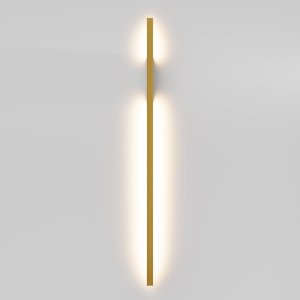 HALO minimalistyczny kinkiet złoty LED 15W 2500K 3500K MOD245WL-L24BSK