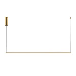 HALO minimalistyczna lampa wisząca zloty LED 16W 2600K 3500K MOD246PL-L24BSK