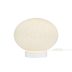 SPUME lampa stołowa biała LED 6W 3000K klosz biały w cętki MOD542TL-L6WK