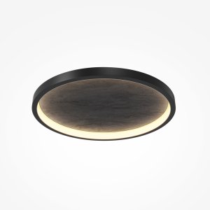 ORIGN lampa sufitowa czarna 59cm naturalny kamień LED 40W 3000K MOD311CL-L40B3K