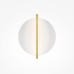 MIRA lampa ścienna złota okrągła 30cm LED 14W 3000K światło odbite MOD279WL-L14G3K