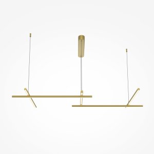 RADIANCE nowoczesna lampa wisząca złota LED 50W 3000K MOD278PL-L50G3K