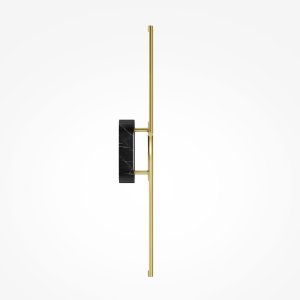 RENAISSANCE kinkiet złoty z czarnym marmurem LED 7W 3000K światło odbite MOD256WL-L5BS3K3