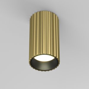 CALIPSO tuba sufitowa ryflowana mosiądz 1xGU10 C106CL-01-GU10-BS