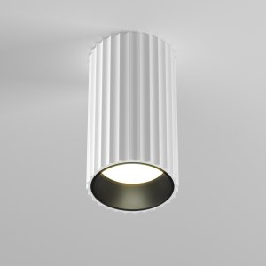 CALIPSO tuba sufitowa ryflowana biała 1xGU10 C106CL-01-GU10-W