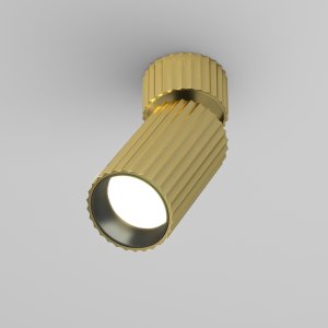 CALIPSO spot mosiądz tuba ryflowana 1xGU10 C108CL-01-GU10-BS