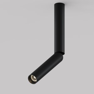 FOCUS T czarny LED 6W 36° 3000K długa tuba łamana C142CL-6W3K-B