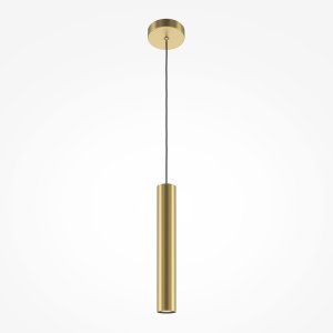 PRO FOCUS lampa wisząca tuba złota 1xGU10 MOD161PL-01G1