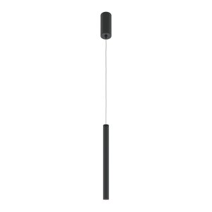 PRO BASE lampa wisząca tuba 40cm czarna LED 6W 4000K MOD159PL-L6B4K2