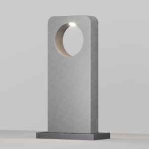 BETONE lampa stojąca ogrodowa 74cm betonowa LED 7W 3000K IP65 O469FL-L7CM3K1
