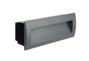 MUR LED M2400 oprawa wpuszczana w ścianę LED 6W IP65 ciemny popiel