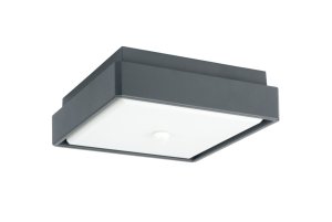 BENI BN-KW200-PIR plafon zewnętrzny LED 18W CCT IP65 ciemny popiel
