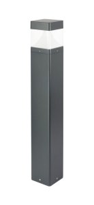 BAREL KWADRAT BKW-1000 lampa ogrodowa stojąca 100cm LED 20W 4000K IP65 ciemny popiel
