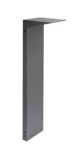 KARO B KB-650 lampa ogrodowa stojąca 65cm LED 10W 4000K IP65 ciemny popiel