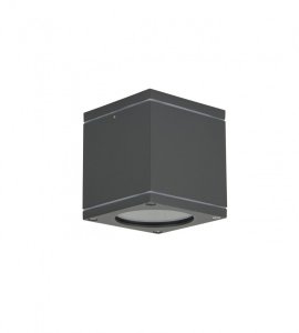 ADELA MIDI M1458 DG plafon zewnętrzny 1xGU10 IP54 ciemny popiel
