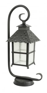 CADIZ K 4011/1/Z lampa ogrodowa stojąca 53cm 1xE27 IP43 czarny