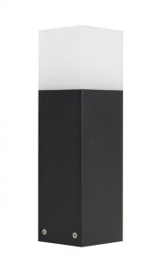 CUBE CB-330 BL lampa ogrodowa stojąca 33cm 1xE27 IP44 czarny