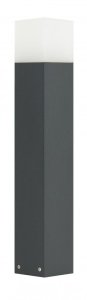 CUBE CB-580 DG lampa ogrodowa stojąca 58cm 1xE27 IP44 ciemny popiel