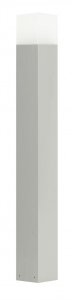 CUBE CB-830 AL lampa ogrodowa stojąca 83cm 1xE27 IP44 srebrny