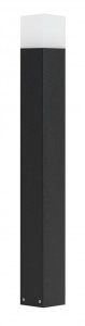 CUBE CB-830 BL lampa ogrodowa stojąca 83cm 1xE27 IP44 czarny
