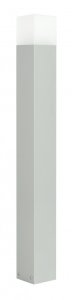 CUBE MAX CB-MAX 1000 AL lampa ogrodowa stojąca 100cm 1xE27 IP44 srebrny