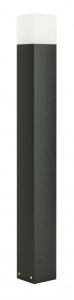 CUBE MAX CB-MAX 1000 BL lampa ogrodowa stojąca 100cm 1xE27 IP44 czarny