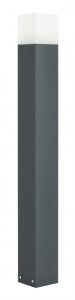 CUBE MAX CB-MAX 1000 DG lampa ogrodowa stojąca 100cm 1xE27 IP44 ciemny popiel