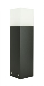 CUBE MAX CB-MAX 400 BL lampa ogrodowa stojąca 40cm 1xE27 IP44 czarny