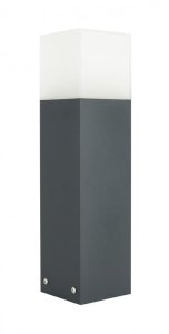 CUBE MAX CB-MAX 400 DG lampa ogrodowa stojąca 40cm 1xE27 IP44 ciemny popiel