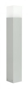 CUBE MAX CB-MAX 700 AL lampa ogrodowa stojąca 70cm 1xE27 IP44 srebrny