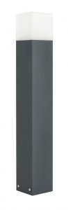 CUBE MAX CB-MAX 700 DG lampa ogrodowa stojąca 70cm 1xE27 IP44 ciemny popiel