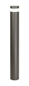 DELTA DL-750 lampa ogrodowa stojąca 75cm LED 6W 4000K IP44 ciemny popiel