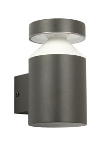 DELTA DL-K100 kinkiet zewnętrzny LED 6W 4000K IP44 ciemny popiel
