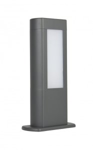 EVO GL15401 lampa ogrodowa stojąca 30cm LED 8W 4000K IP54 ciemny popiel