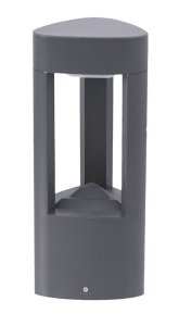 FAN GL 11201 lampa ogrodowa stojąca 30cm 1xGX53 IP54 ciemny popiel