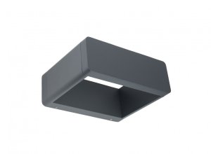 FORM B FLS-K100 kinkiet zewnętrzny LED 9W 4000K IP65 ciemny popiel