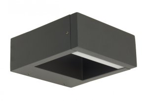 FORM YB19504 plafon zewnętrzny LED 7W CCT IP54 ciemny popiel