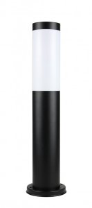 INOX BLACK ST 022-450 BL lampa ogrodowa stojąca 45cm 1xE27 IP44 czarny