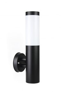 INOX BLACK ST 025 BL kinkiet zewnętrzny 1xE27 IP44 czarny