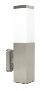 INOX KWADRATOWA SS802-A kinkiet zewnętrzny 1xE27 IP44