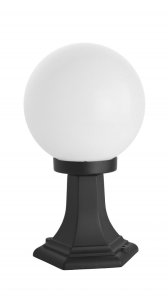KULE CLASSIC K 4011/1/K 200 kula ogrodowa fi 20cm 1xE27 IP43 czarny