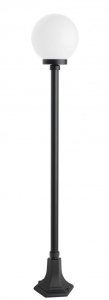 KULE CLASSIC K 5002/1/KP 200 kula ogrodowa fi 20cm 1xE27 IP43 czarny