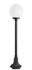 KULE CLASSIC K 5002/2/KP 200 kula ogrodowa fi 20cm 1xE27 IP43 czarny