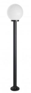 KULE K 5002/1/K 250 kula ogrodowa fi 25cm 1xE27 IP43 czarny